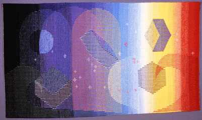 Resolution a tapestry by Judy Ness