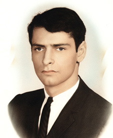 High-school graduation photo, 1960